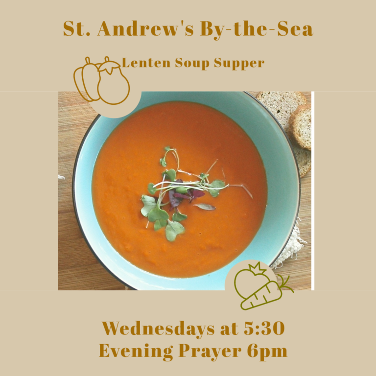 Lenten Soup Supper and Evening Prayer