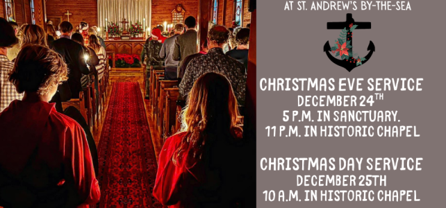 ADVENT AND CHRISTMAS SCHEDULE