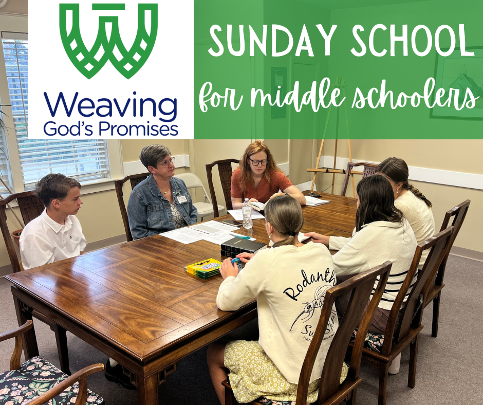 Middle School Sunday School