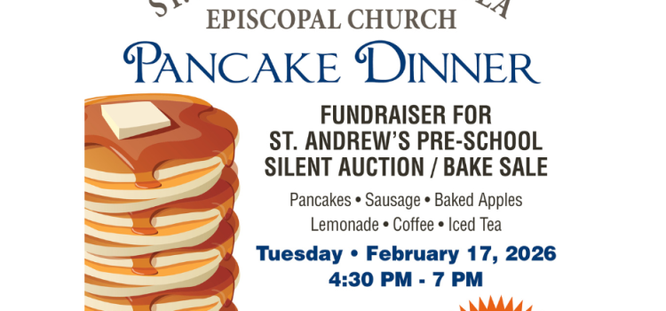 SHROVE TUESDAY PANCAKE SUPPER