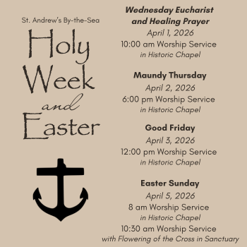 Holy Week and Easter 2026